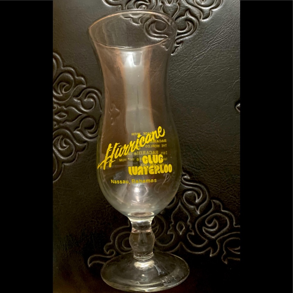 Hurricane vintage glass